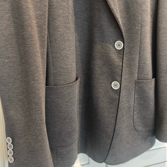 7 Downie St. Men’s Knit Jersey Stretch Gray Blazer Casual Sport Size am - Picture 4 of 17